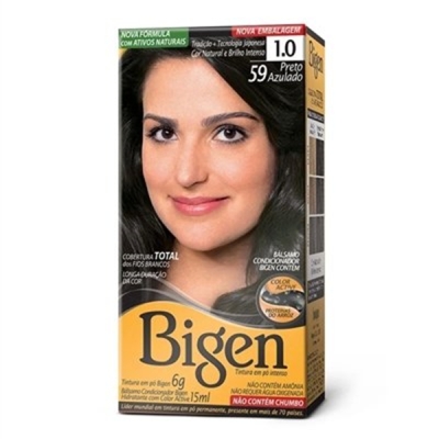 Tint bigen 59 preto azul