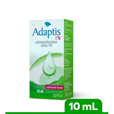 Colírio Adaptis 1% 10ml