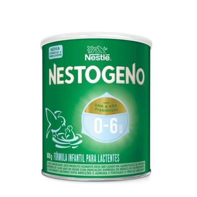 Fórmula Infantil Nestogeno 1 Nestlé 0 a 6 meses 800g