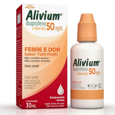 Alivium gts pediatrico 50mg 30ml