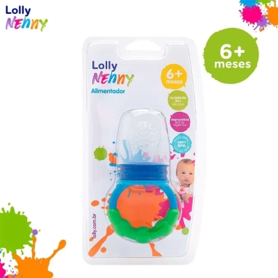 Alimentador Infantil Lolly Azul 1 Unidade