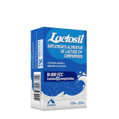 Lactosil 10.000 FCC Lactase 30 Comprimidos