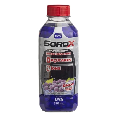 Isotônico Sorox Uva 550ml