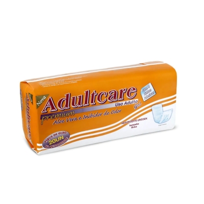 Absorvente para Incontinência Urinária Adultcare Premium Unissex 20 unidades
