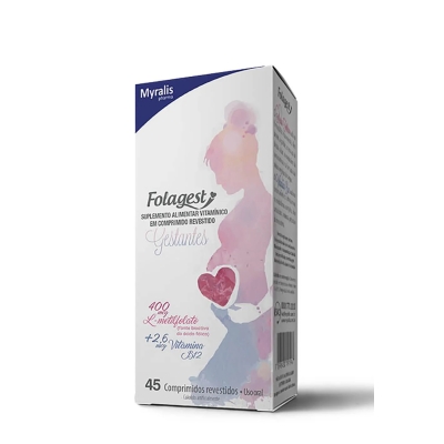 Folagest para Gestantes 45 Comprimidos