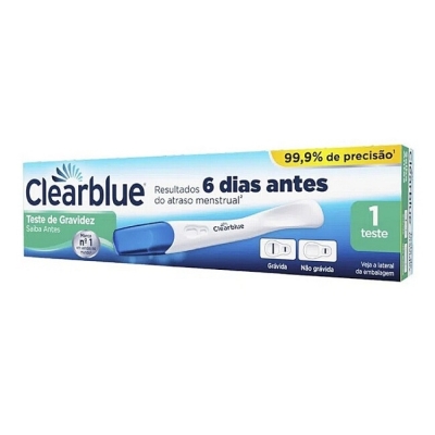 Clearblue teste de gravidez saiba antes