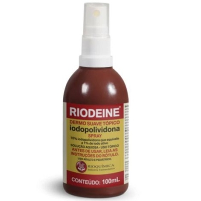 Riodeine 1% Solução Aquosa Frasco Spray 100ml