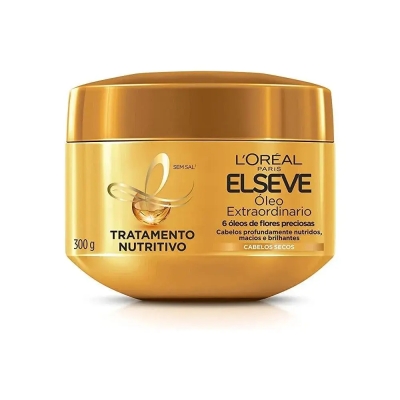Creme de Tratamento Cabelo Secos L'Oréal Paris Elseve Óleo Extraordinário 300g