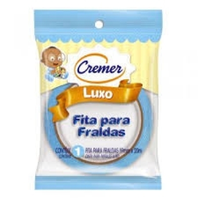 Fita para Fraldas Cremer Luxo Azul 20m