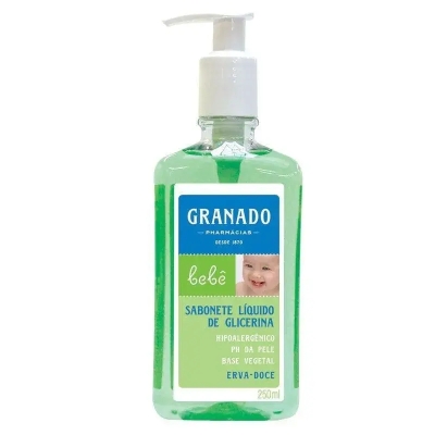 Sabonete Líquido de Glicerina Granado Bebê Erva Doce 250ml