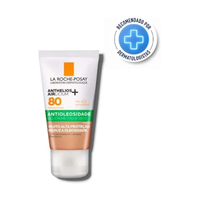 Protetor Solar Facial La Roche-Posay Anthelios Airlicium+ FPS 80 Cor 3.0 40g