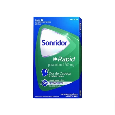 Sonridor Rapid Paracetamol 500mg 10 Comprimidos