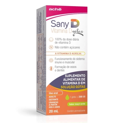 Sany d 200ui gotas 20ml maca verde
