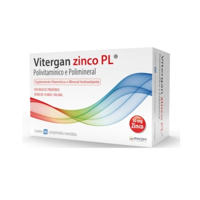 Vitergan zinco plus 60 cpr