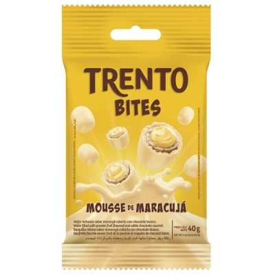 Wafer Trento Bites Mousse De Maracujá 40g
