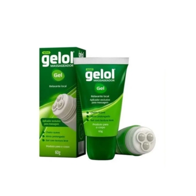 Gel Relaxante para Massagem Gelol 60g