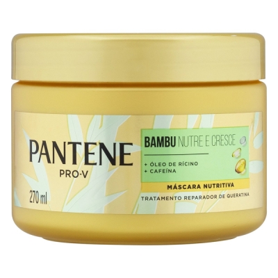 Masc cap pantene 270ml bambu