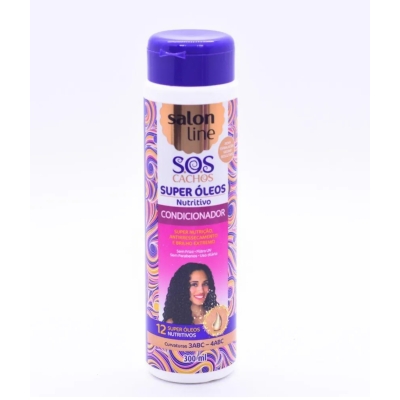 Condicionador Super Óleos Nutrivo S.o.s Cachos 300ml