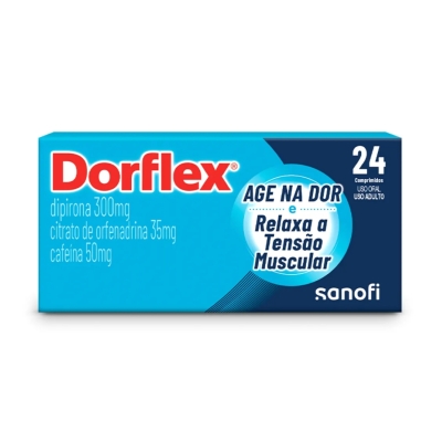 Dorflex Analgésico e Relaxante Muscular 24 Comprimidos