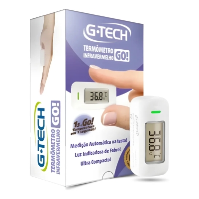 Termômetro Infravermelho de Testa Instantâneo G-tech Go