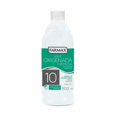 Agua Oxigenada Farmax Cremoso 10 Vol 900ml