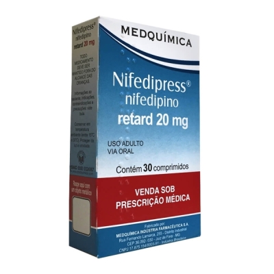 Nifedipress retard 20mg 30 cpr medquimica