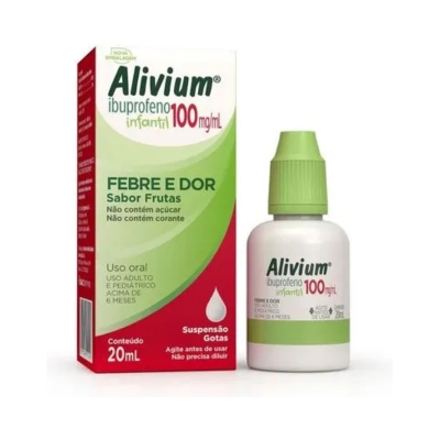 Alivium 100mg Gotas 20ml frutas