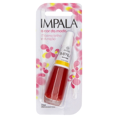 Esmalte Impala A Cor Da Moda Cremoso Tomate 7,5ml 