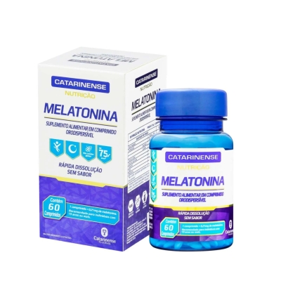Melatonina Catarinense 0,21mg 60 Comprimidos