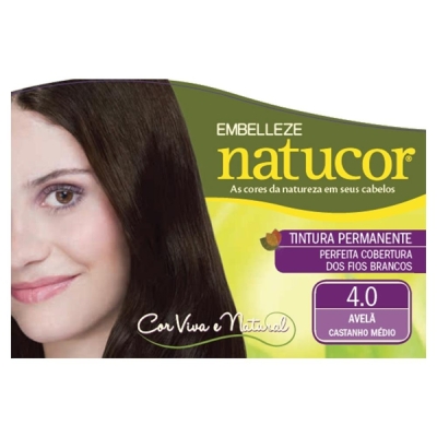 Tint natucor 4.0 castanho medio