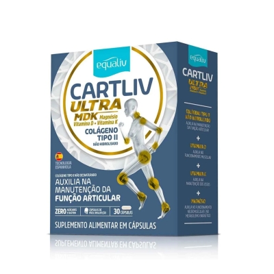 Colágeno Cartliv Ultra MDK 30 Cápsulas