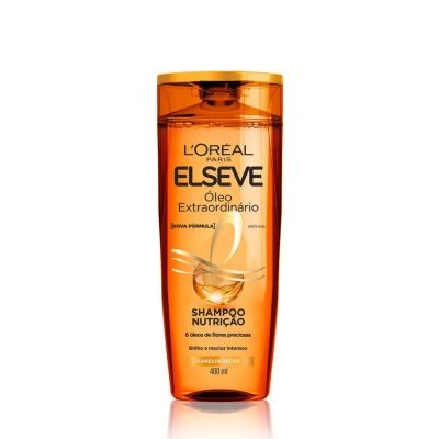 Shampoo L'Oréal Paris Elseve Óleo Extraodinário 400ml