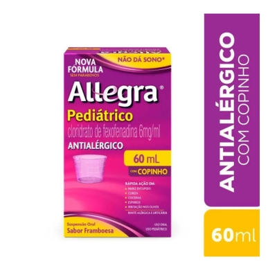 Allegra ped susp 60ml copo