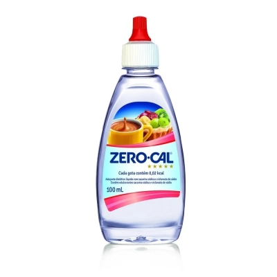 Adoçante Líquido Sacarina Zero Cal 100ml