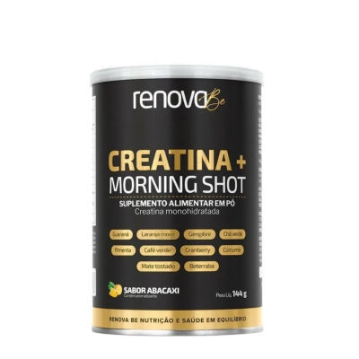 Renova Be Creatina + Morning Shot Sabor Abacaxi 144g