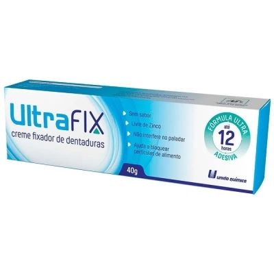 Ultrafix crem s/sabor 20gr uniao quimica