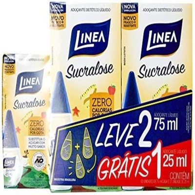 Adoc linea sucralose liquido 2x75ml 