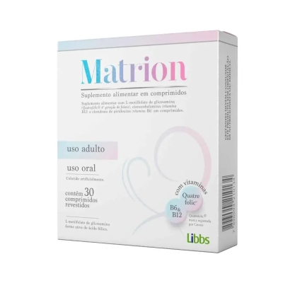 Polivitamínico Matrion para Gestantes 30 Comprimidos
