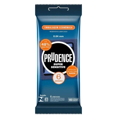 Preservativo Prudence Super Sensitive 6 Unidades
