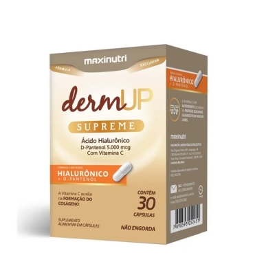 Colageno dermup supreme 30 cps maxinutri