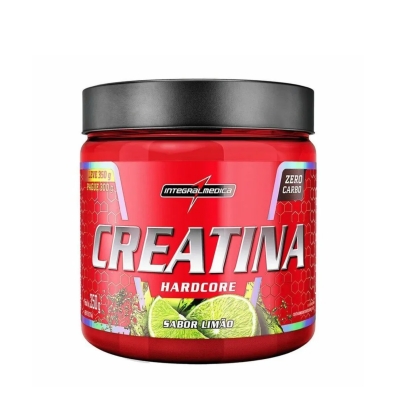 Creatina Integralmedica Hardcore Sabor Limão 350g