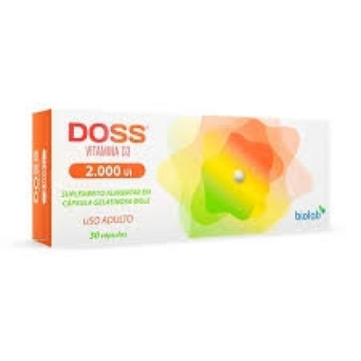Doss 2000ui 30 Cápsulas 