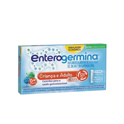 Probiótico Enterogermina Plus 5ml 10 Frascos