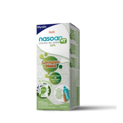 Refil Nasoar XT 0,9% 15 Envelopes