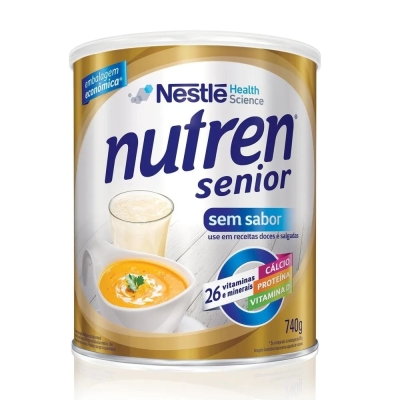 Nutren Senior Leve 740 gramas Pague 640 gramas Sem Sabor