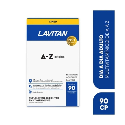 Lavitan A-Z Original Polivitamínico 90 Comprimidos