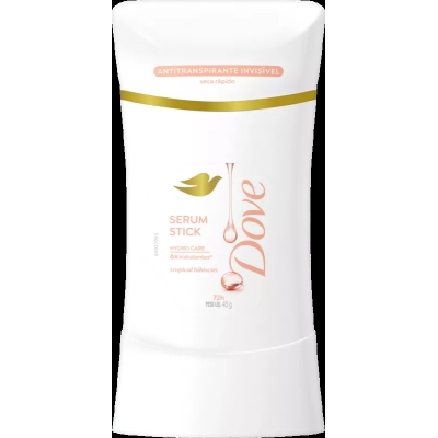 Desodorante Dove Creme Serum Stick Tropical Hibiscus 45g