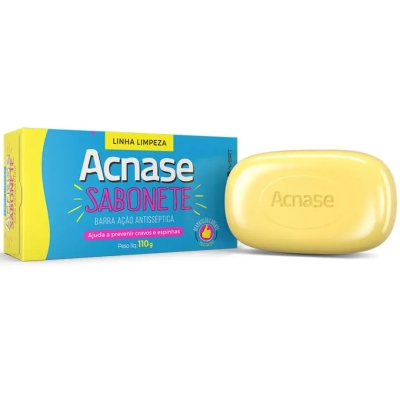 Sabonete Facial Acnase Ação Antisséptica 110g