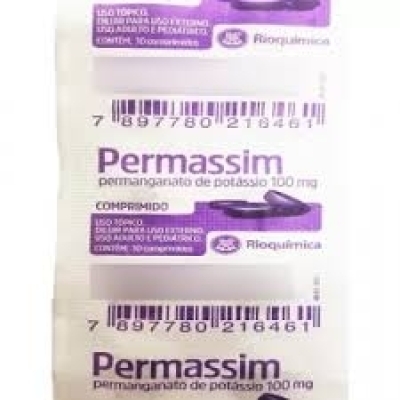 Permassim Permanganato de Potassio 10 Comprimidos