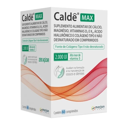 Polivitamínico Caldê Max 60 Comprimidos